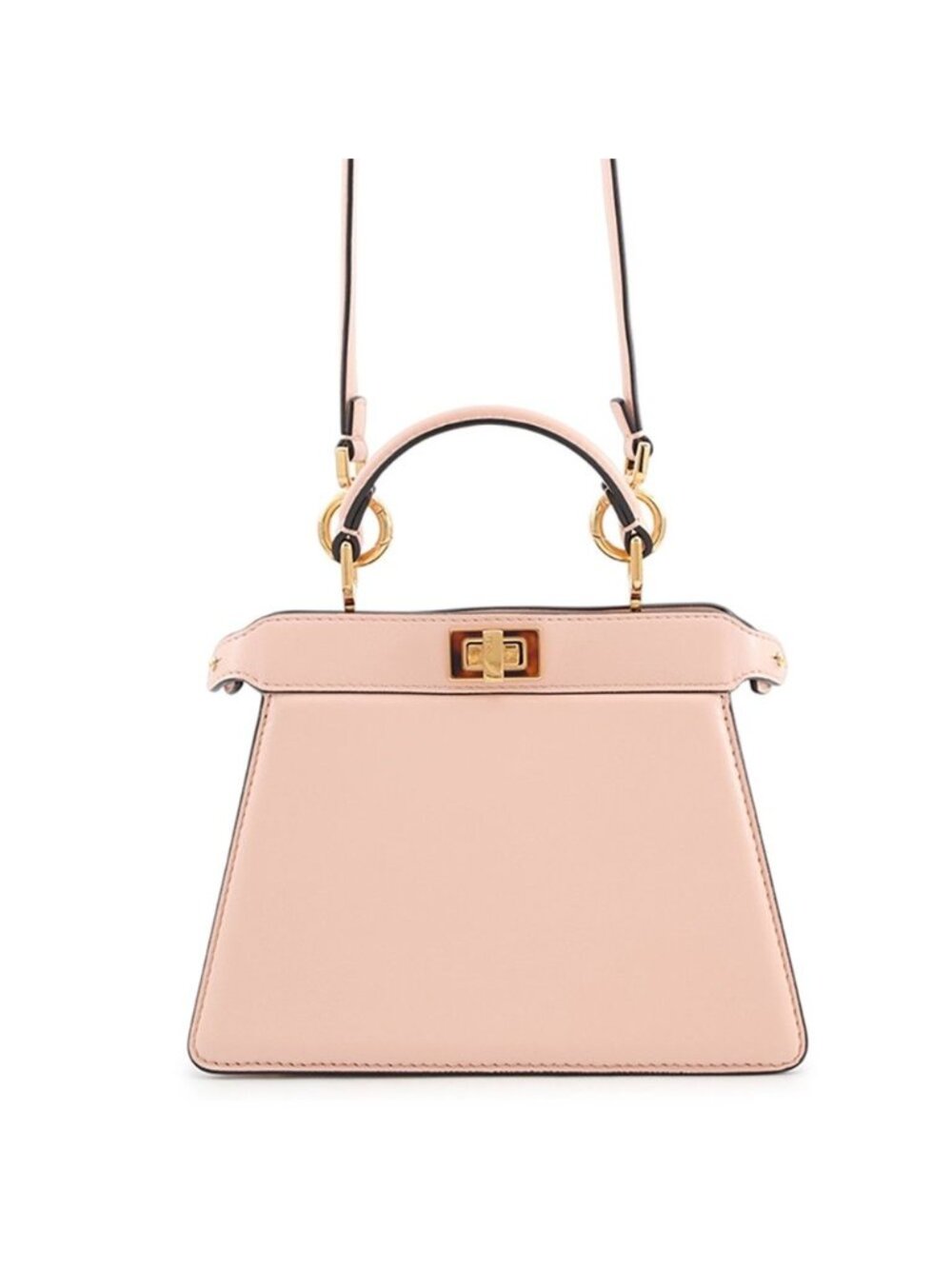 Fendi Peekaboo ISeeU Petit Leather 2-Way Shoulder Bag